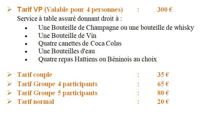 Réservation en ligne